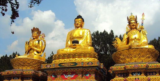 Explore Nepal: Buddha Statue at Swoyambhu